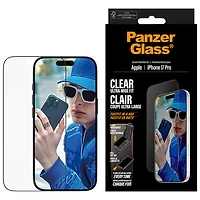 PanzerGlass Ultra-Wide Fit Glass Screen Protector for iPhone 17 Pro