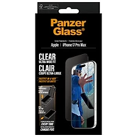 Protecteur d'écran en verre ultralarge de PanzerGlass pour iPhone 17 Pro Max