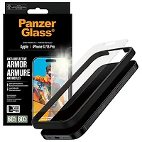 PanzerGlass Anti-Reflective Glass Screen Protector for iPhone 17/16 Pro