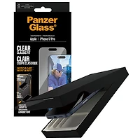 Protecteur d'écran en verre transparent à ajustement classique de PanzerGlass pour iPhone 17 Pro