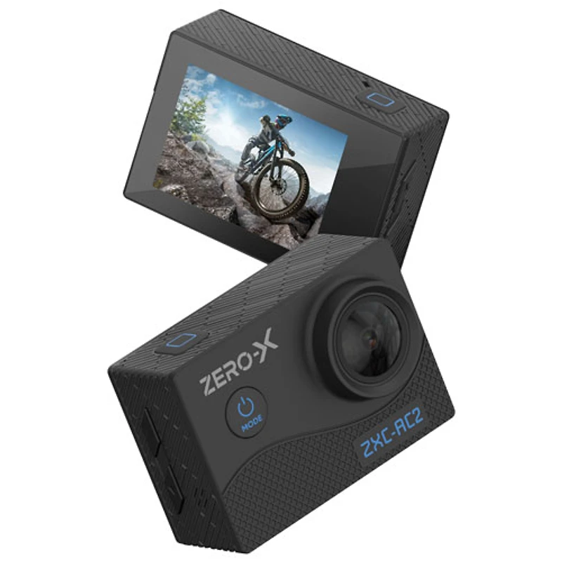 Zero-X Waterproof 4K Sports & Helmet Camera