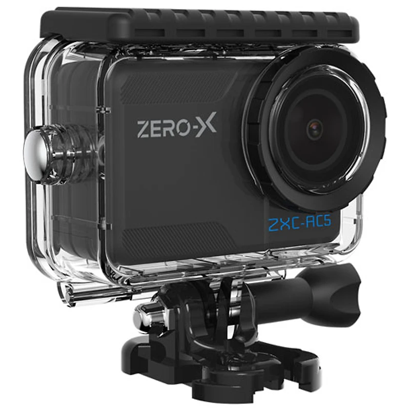 Zero-X Waterproof 4K UHD Sports & Helmet Camera