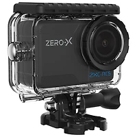 Zero-X Waterproof 4K UHD Sports & Helmet Camera