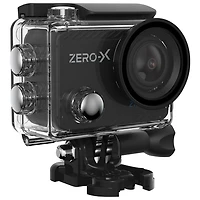 Zero-X Waterproof 4K UHD Sports & Helmet Camera with Touchscreen Display - Only at Best Buy