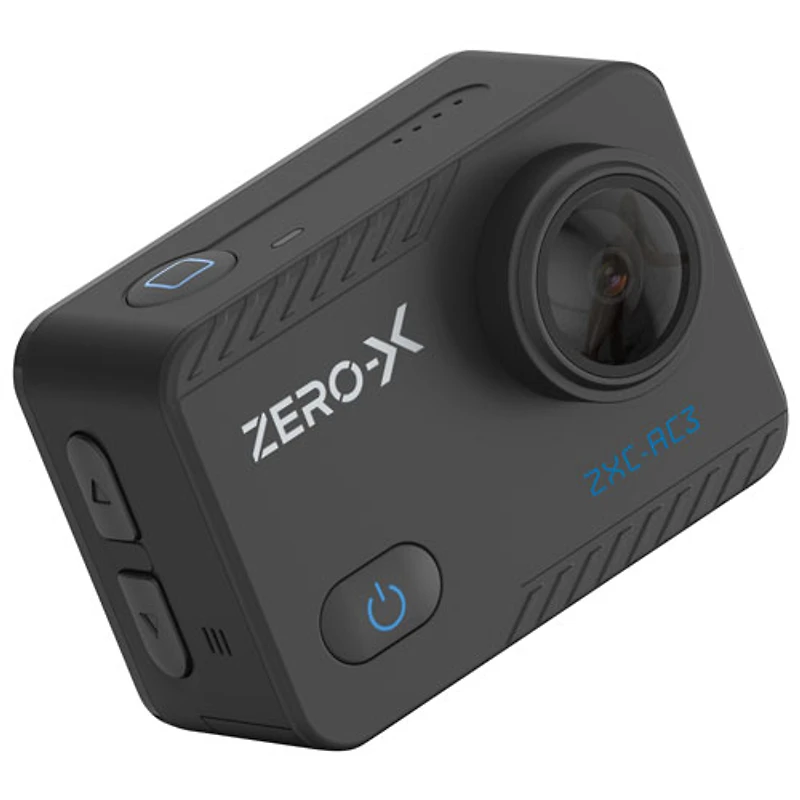 Zero-X Waterproof 4K UHD Sports & Helmet Camera with Touchscreen Display - Only at Best Buy