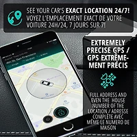 Système d'alerte de localisation de véhicule avec fil 4G de CarLock