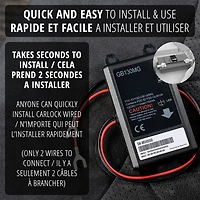 Système d'alerte de localisation de véhicule avec fil 4G de CarLock