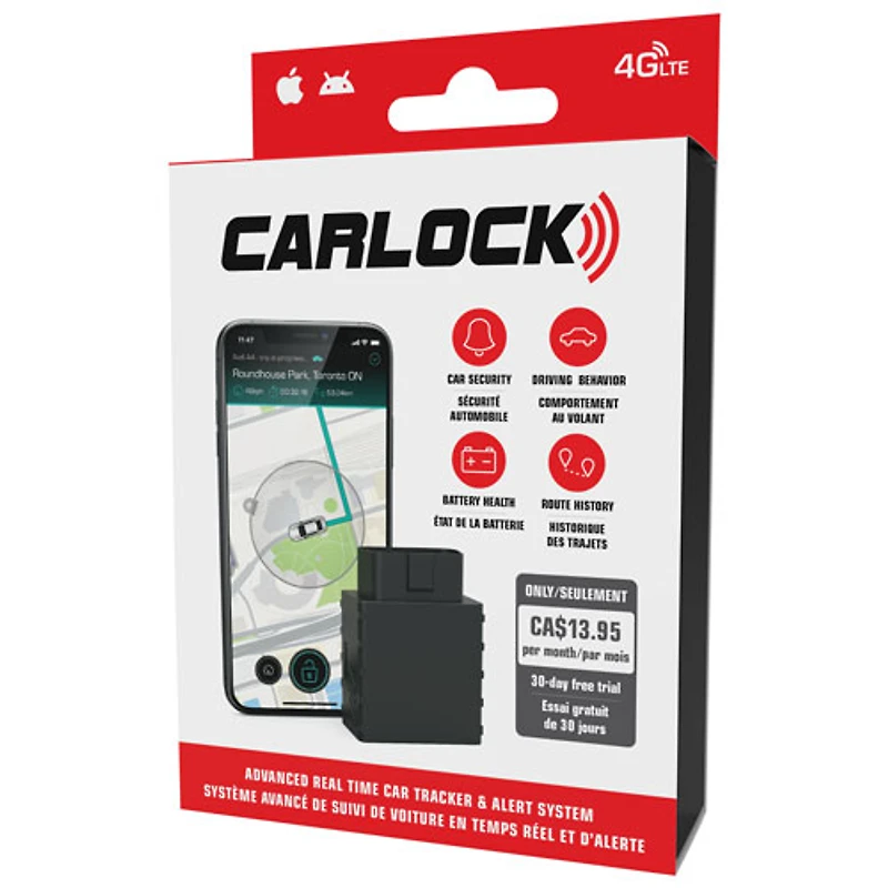 Dispositif de repérage et de sécurité pour véhicule CarLock OBD