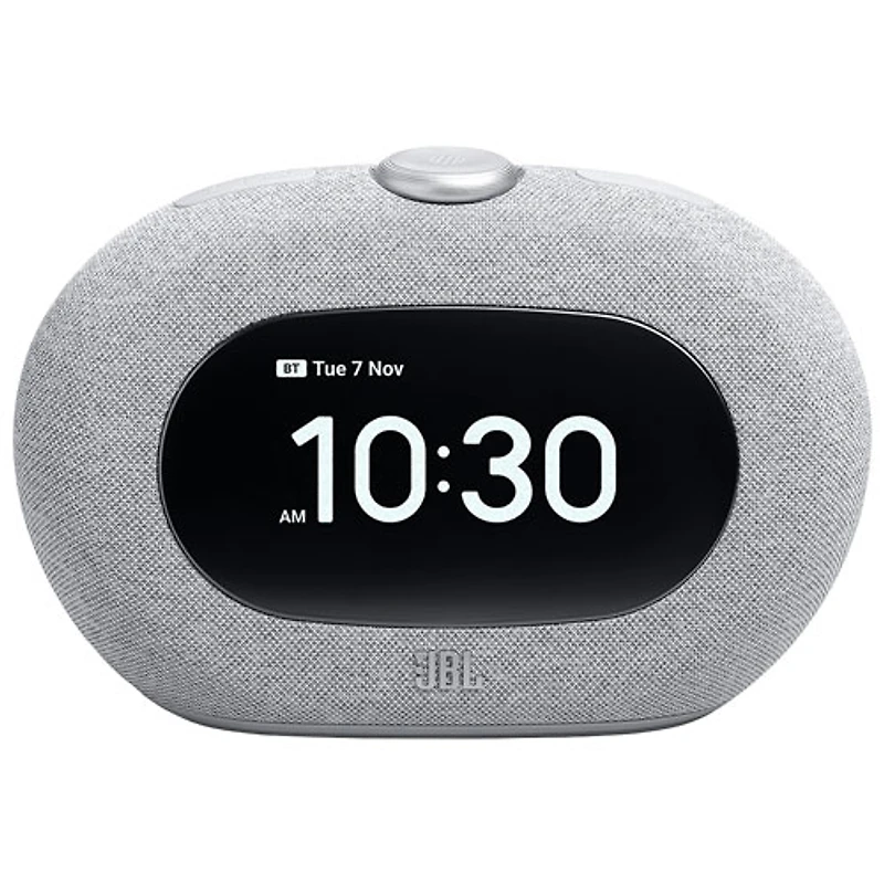 JBL Horizon 3 Bluetooth Clock Radio Speaker w/ FM Radio - Grey
