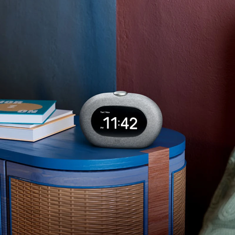 JBL Horizon 3 Bluetooth Clock Radio Speaker w/ FM Radio - Grey