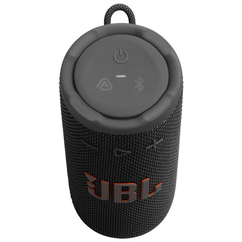 Haut-parleur sans fil Bluetooth compact résistant aux éclaboussures Grip de JBL - Noir