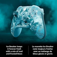 Manette sans fil Xbox pour Xbox Series X|S/Xbox One/PC - Édition spéciale Ice Breaker