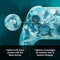 Manette sans fil Xbox pour Xbox Series X|S/Xbox One/PC - Édition spéciale Ice Breaker