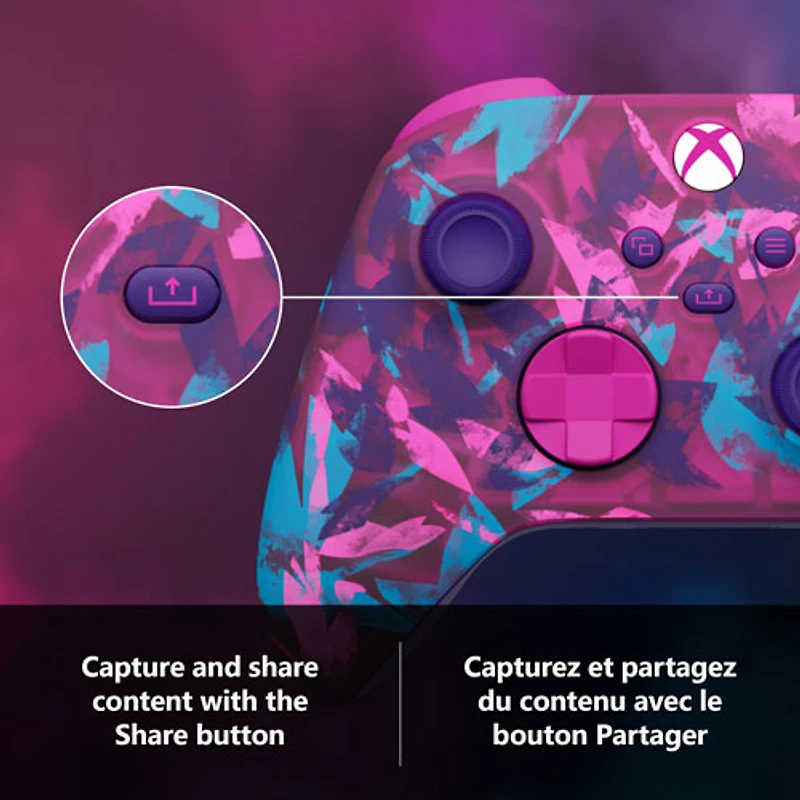 Manette sans fil Xbox pour Xbox Series X|S/Xbox One/PC - Édition spéciale Heart Breaker