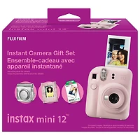 Fujifilm Instax Mini 12 Instant Camera Gift Set - Blossom Pink