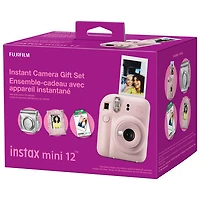 Fujifilm Instax Mini 12 Instant Camera Gift Set - Blossom Pink
