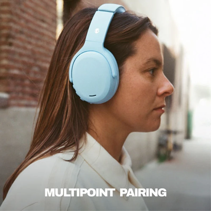 Casque d'écoute Bluetooth à suppression du bruit Crusher ANC 2 de Skullcandy - Bleu