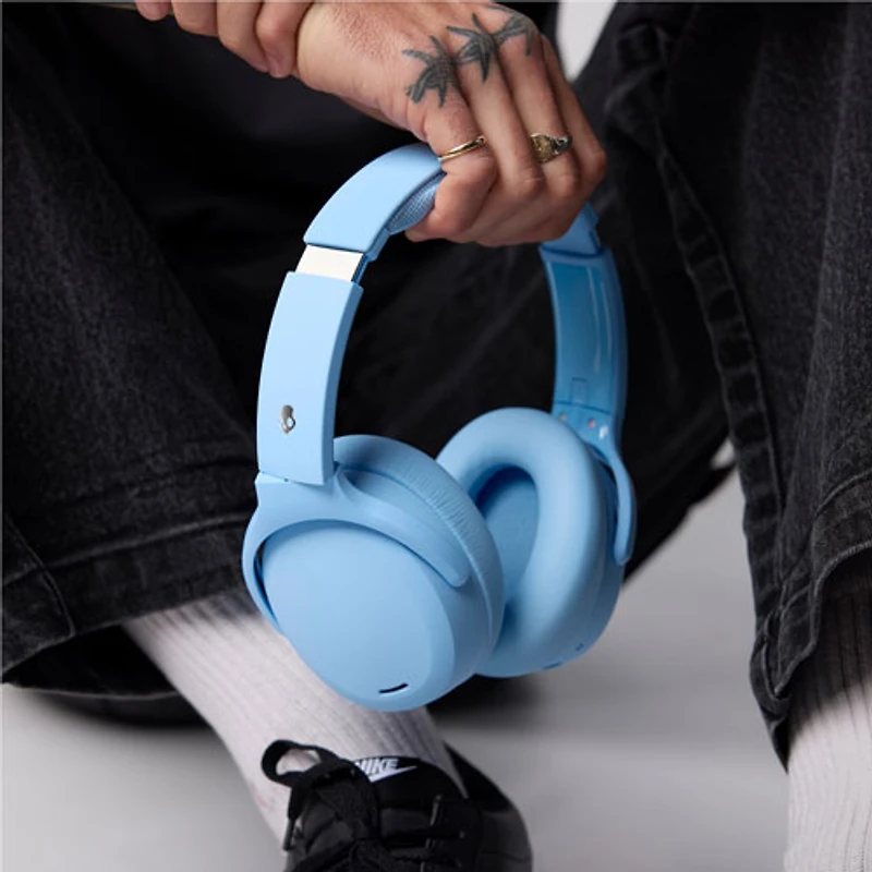 Casque d'écoute Bluetooth à suppression du bruit Crusher ANC 2 de Skullcandy - Bleu