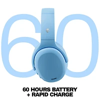 Casque d'écoute Bluetooth à suppression du bruit Crusher ANC 2 de Skullcandy - Bleu