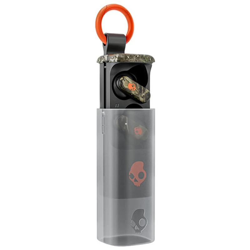 Skullcandy Dime Evo APX In-Ear Sound Isolating True Wireless Earbuds - Black/Orange