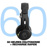 Casque d'écoute Bluetooth à suppression du bruit Icon ANC de Skullcandy - Noir