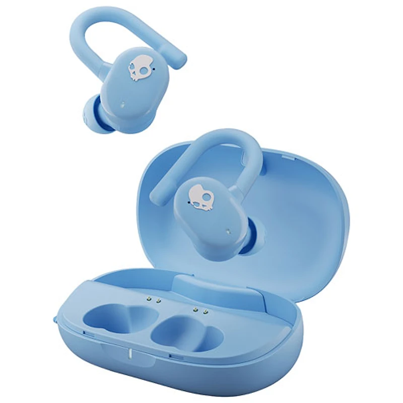 Skullcandy Push Play Active In-Ear Sound Isolating True Wireless Earbuds - Preppy Blue