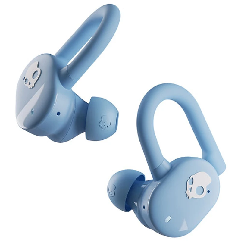 Skullcandy Push Play Active In-Ear Sound Isolating True Wireless Earbuds - Preppy Blue