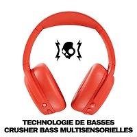 Casque d'écoute Bluetooth à suppression du bruit Crusher ANC 2 de Skullcandy - Plasma