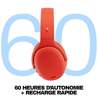 Casque d'écoute Bluetooth à suppression du bruit Crusher ANC 2 de Skullcandy - Plasma