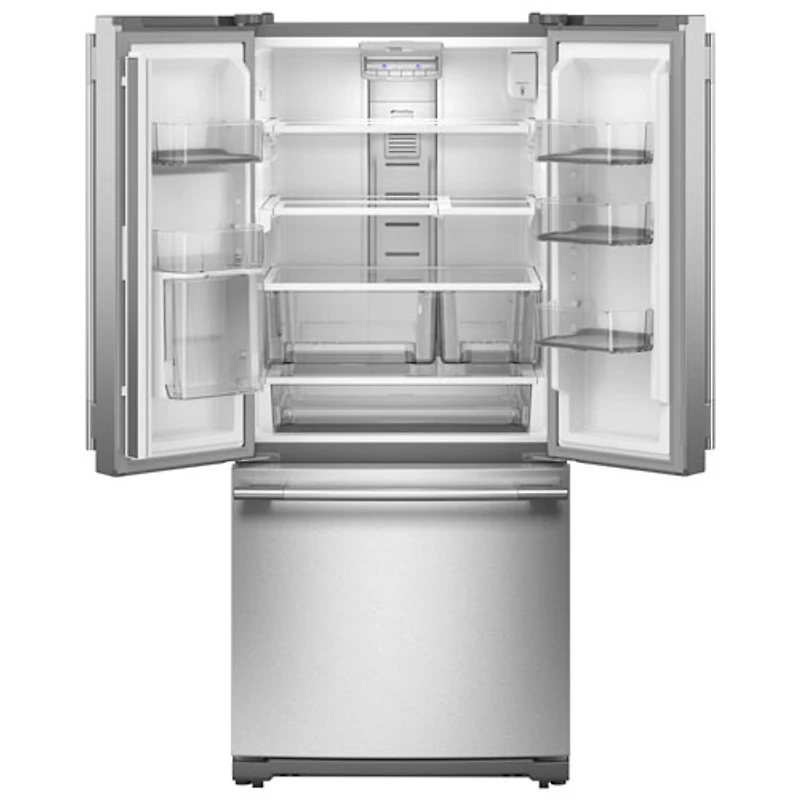 Kitchenaid 30" 19.7 Cu. Ft. French Door Refrigerator with Water Dispenser (KRFF330SPS) - PrintShield Stainless