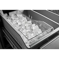 Kitchenaid 36" 30.5 Cu. Ft. French Door Refrigerator with Water Dispenser (KRFF336SPS) - PrintShield Stainless