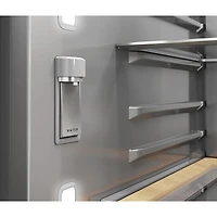 Kitchenaid 36" 30.5 Cu. Ft. French Door Refrigerator with Water Dispenser (KRFF336SPS) - PrintShield Stainless