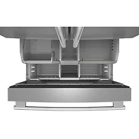 Kitchenaid 36" 30.5 Cu. Ft. French Door Refrigerator with Water Dispenser (KRFF336SPS) - PrintShield Stainless