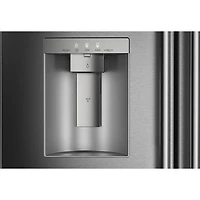 Kitchenaid 36" 30 Cu. Ft. French Door Refrigerator with Water Dispenser (KRFF436SPS) - PrintShield Stainless