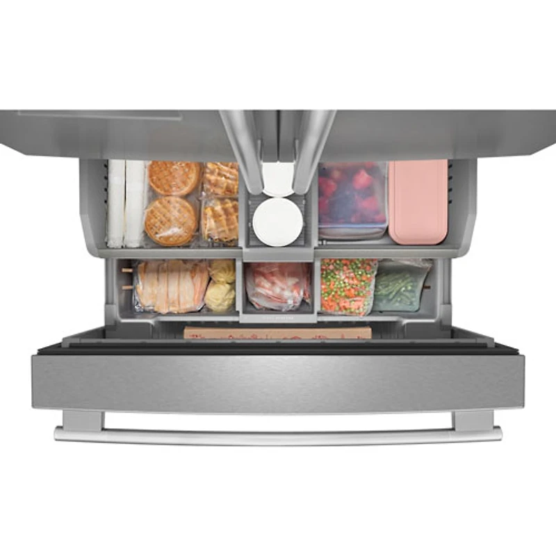 Kitchenaid 36" 30 Cu. Ft. French Door Refrigerator with Water Dispenser (KRFF436SPS) - PrintShield Stainless