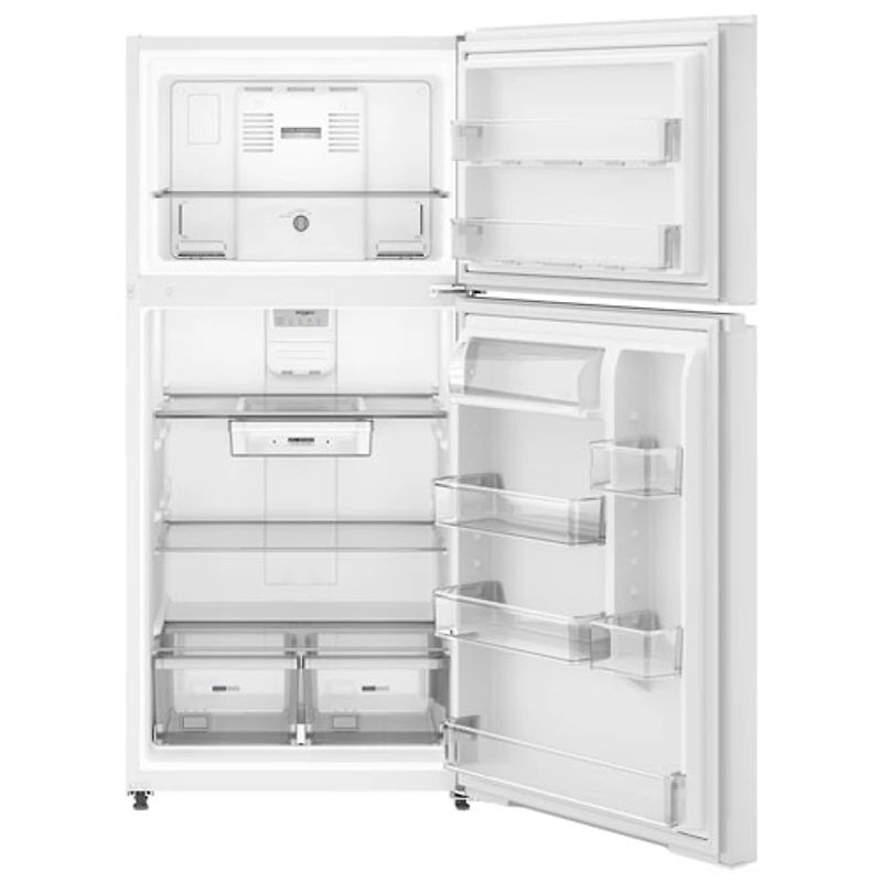 Whirlpool 30" 19.3 Cu. Ft. Top Freezer Refrigerator (WRTX5419SW) - White