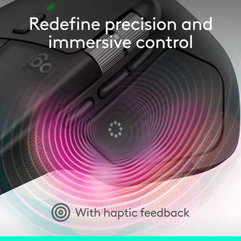 Souris optique Bluetooth MX Master 4 de Logitech avec retour haptique performant avancé - Noir - Exclusivité Best Buy