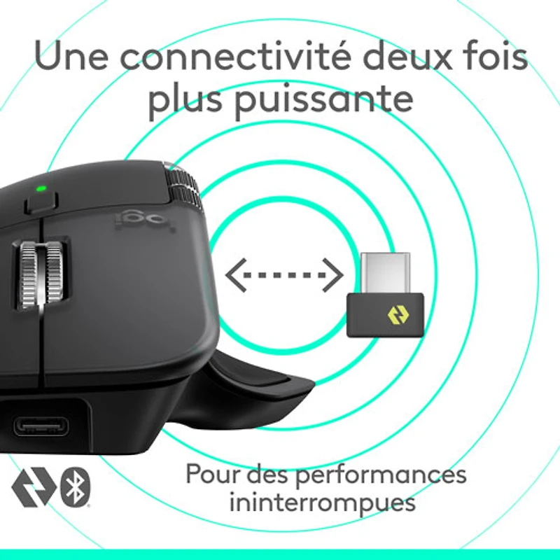 Logitech MX Master 4 Bluetooth Optical Mouse - Black - Only at Best Buy