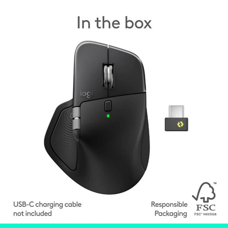 Logitech MX Master 4 Bluetooth Optical Mouse - Black - Only at Best Buy