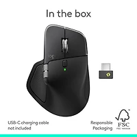 Logitech MX Master 4 Bluetooth Optical Mouse - Black - Only at Best Buy