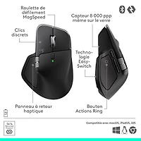 Logitech MX Master 4 Bluetooth Optical Mouse - Black - Only at Best Buy