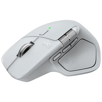Logitech MX Master 4 Bluetooth Optical Mouse for Mac - White Silver - Only at Best Buy