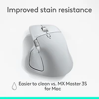 Logitech MX Master 4 Bluetooth Optical Mouse for Mac - White Silver - Only at Best Buy