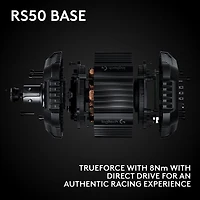 Logitech G RS50 3-Piece Sim Racing Steering Wheel System for Xbox Series X|S/Xbox One/PC