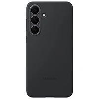 Samsung Silicone Fitted Soft Shell Case for Galaxy S25 FE - Black