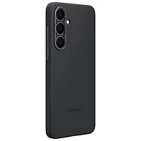 Samsung Silicone Fitted Soft Shell Case for Galaxy S25 FE - Black