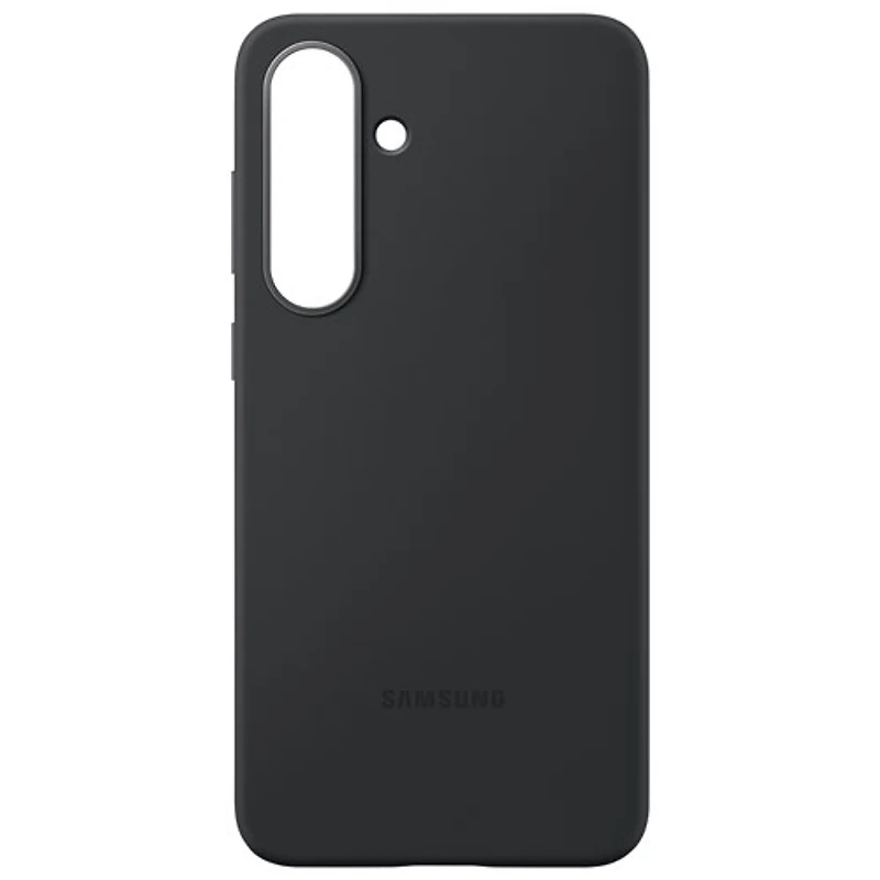 Samsung Silicone Fitted Soft Shell Case for Galaxy S25 FE - Black