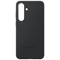 Samsung Silicone Fitted Soft Shell Case for Galaxy S25 FE - Black
