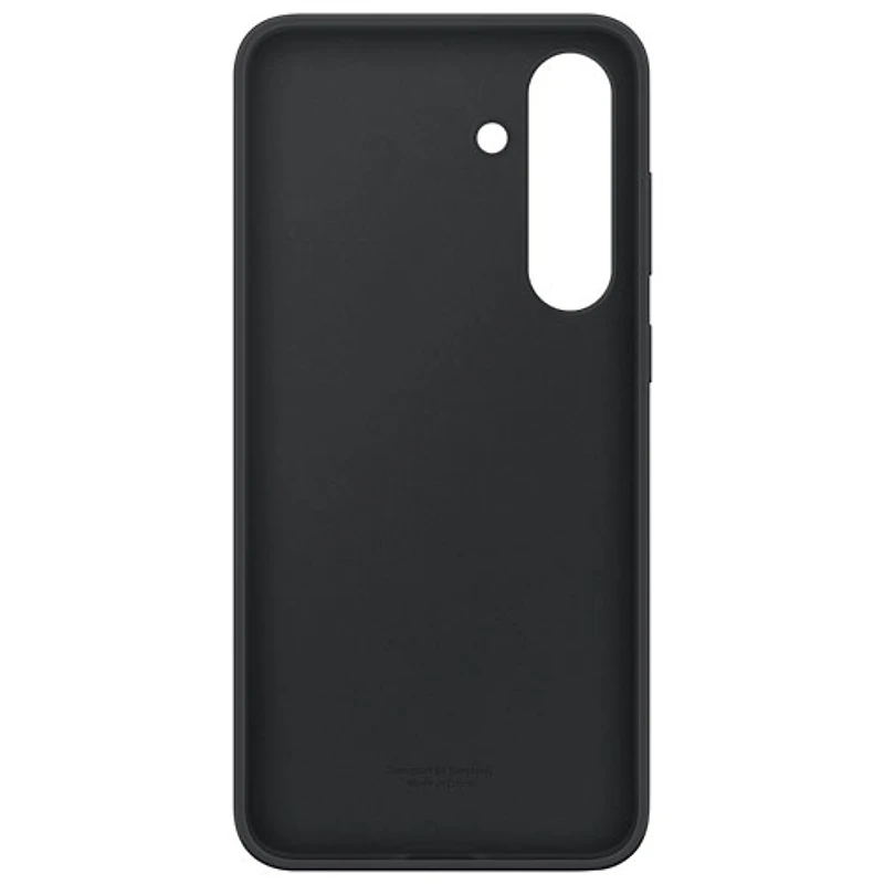 Samsung Silicone Fitted Soft Shell Case for Galaxy S25 FE - Black