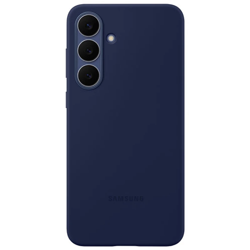 Étui souple ajusté en silicone de Samsung pour Galaxy S25 FE - Bleu foncé